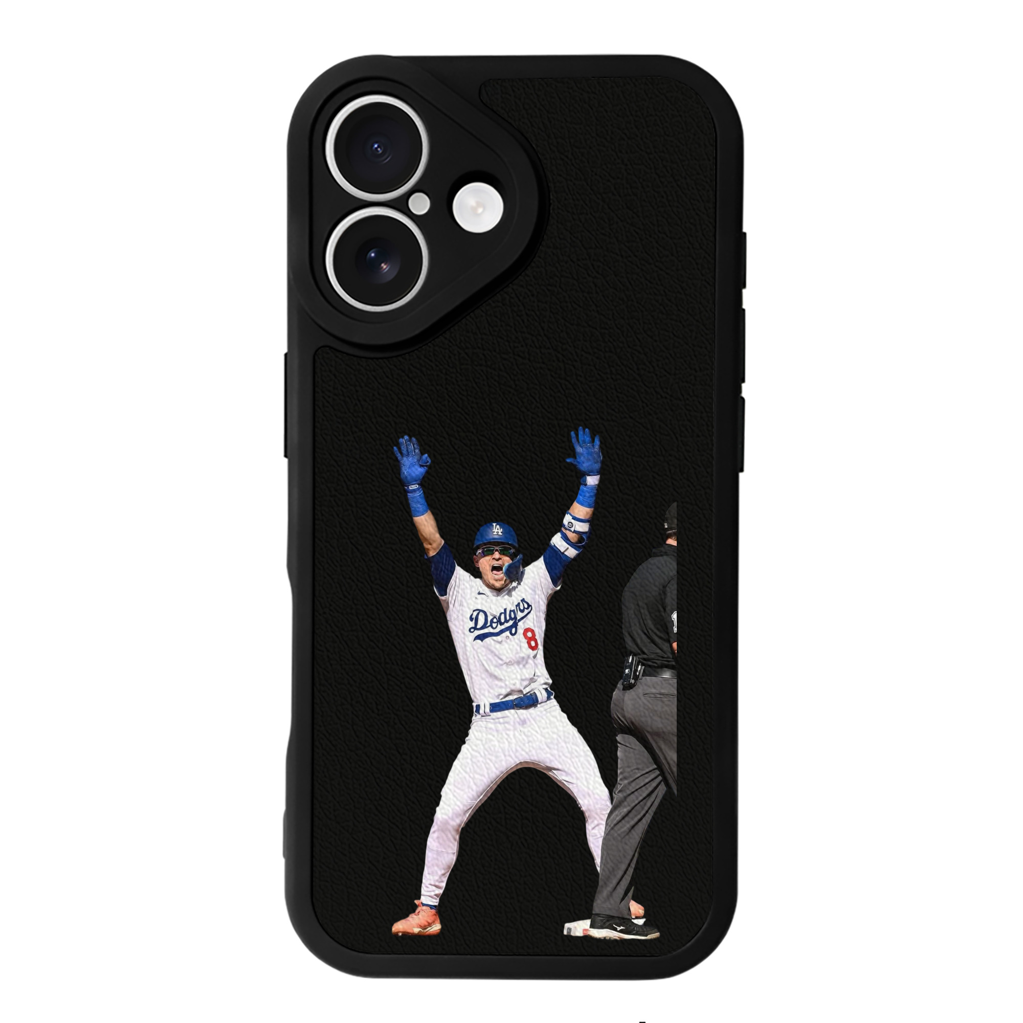  IPhone 16 Silicone Leather Case – UV Print, Lambskin Texture – Perfect Fit, Wireless Charging Compatible, Scratch Resistant, Precise Cutouts – Stylish Protection For IPhone 16